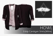 Howl - Eddy Cardigan [Wine] Wear