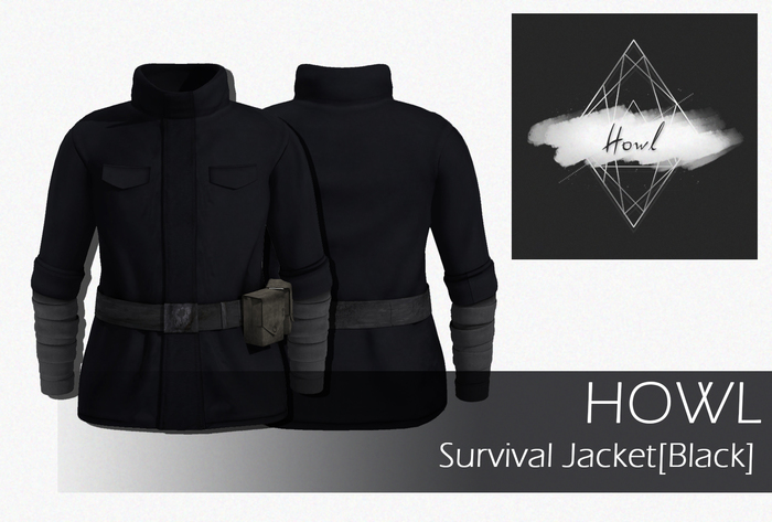 Howl - Survival Jacket [ Black ] Wear
