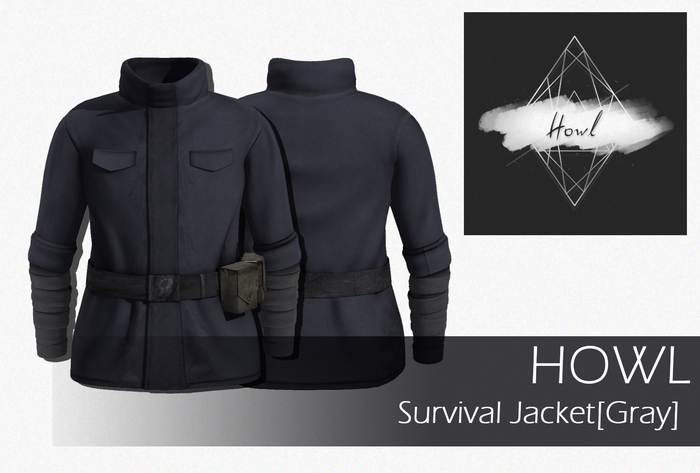 Howl - Survival Jacket [ Gray ] Wear