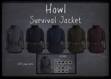 Howl - Survival Jacket [ HUD ] Wear