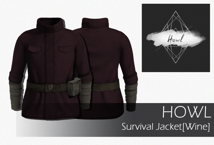 Howl - Survival Jacket [ Wine ] Wear