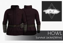 Howl - Survival Jacket [ Wine ] Wear