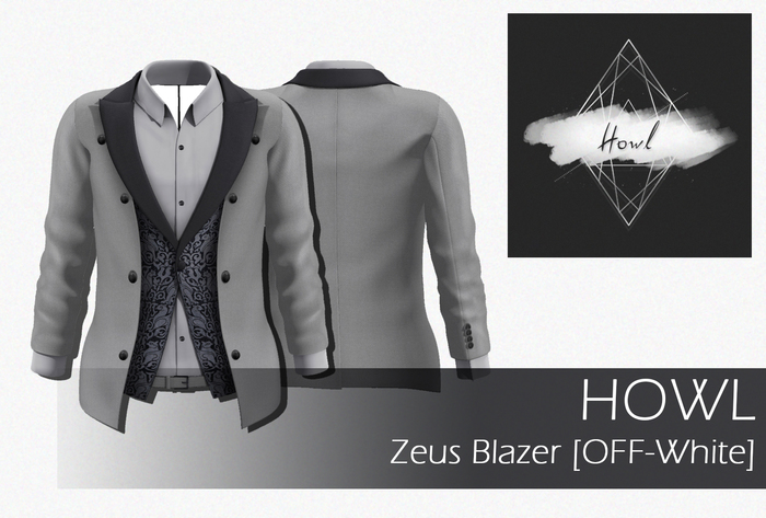 Howl - Zeus Blazer [ off-white ] Wear
