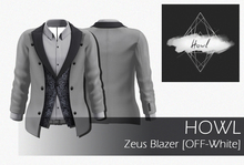 Howl - Zeus Blazer [ off-white ] Wear