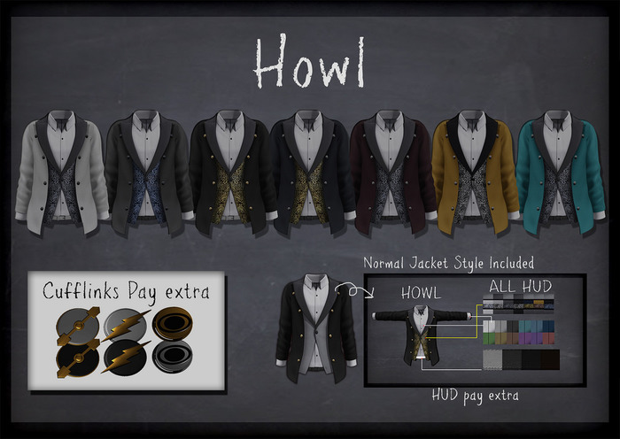 Howl - Zeus Blazer [ HUD ] Wear