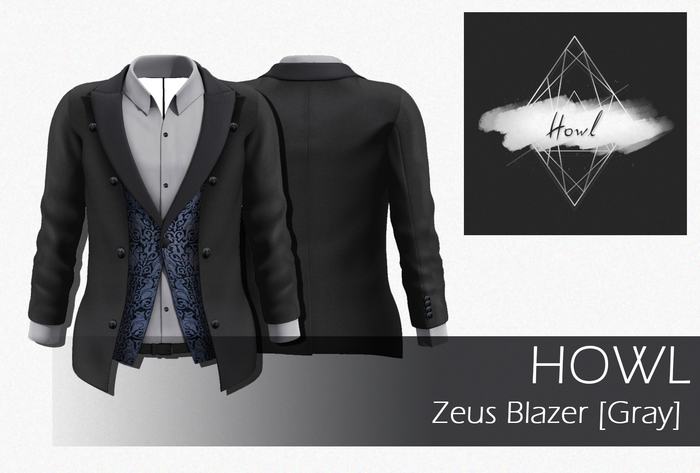 Howl - Zeus Blazer [ Gray ] Wear