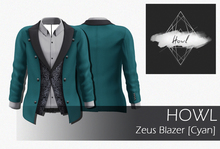 Howl - Zeus Blazer [ Cyan ] Wear