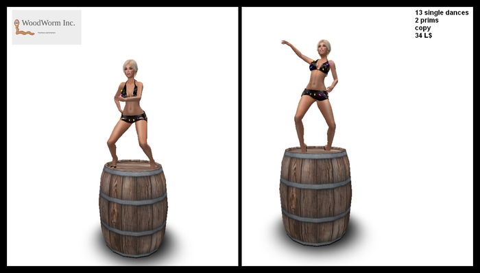 Hot dances on a barrel
