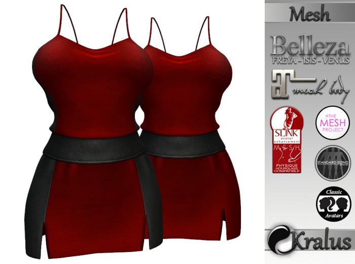 ::KRALUS:: Mesh : Aylin : Red