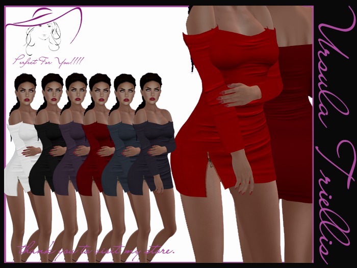 0004772 Strapless Mini Dress (M.T.)