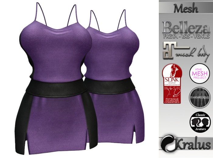 ::KRALUS:: Mesh : Aylin : Purple 