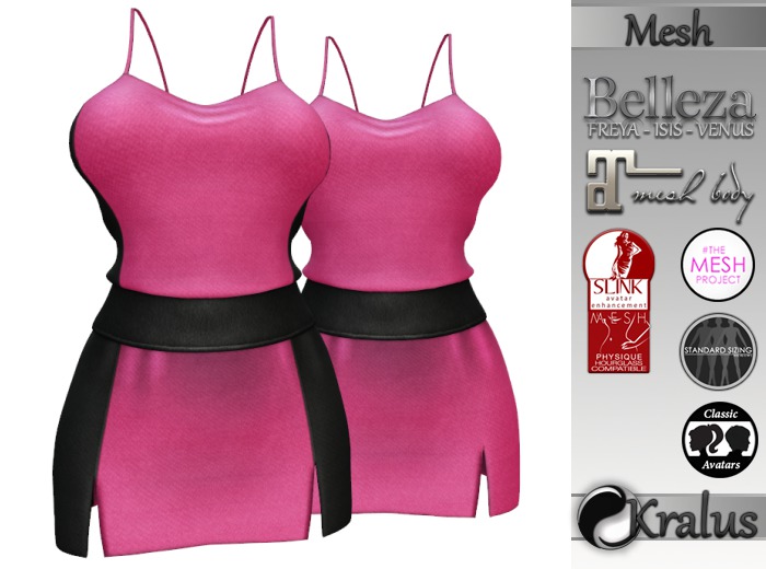 ::KRALUS:: Mesh : Aylin : Pink 