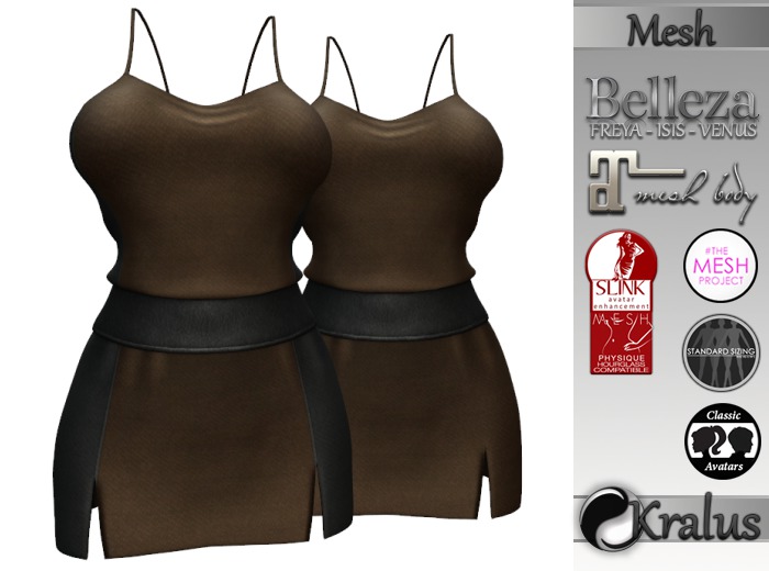 ::KRALUS:: Mesh : Aylin : Brown  