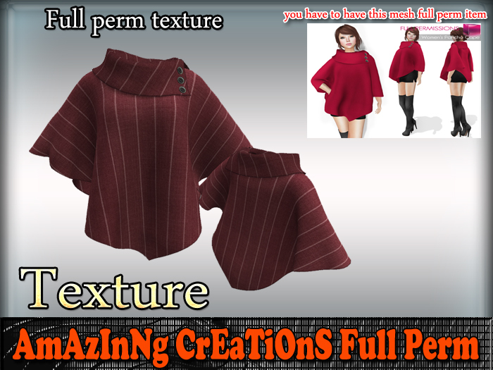 AmAzInG CrEaTiOnS Texture Poncho Cape 9