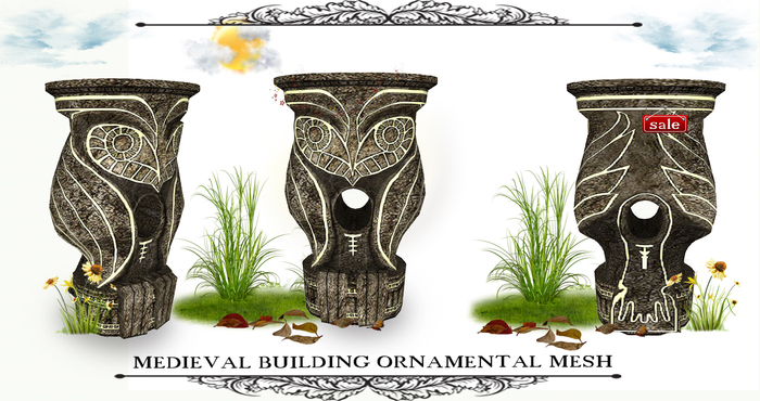Mesh medieval Building v. 4
