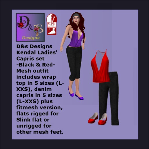 D&s Designs -Kendal Capris Set Demos - bag
