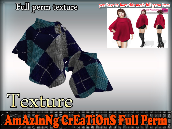 AmAzInG CrEaTiOnS Texture Poncho Cape 21