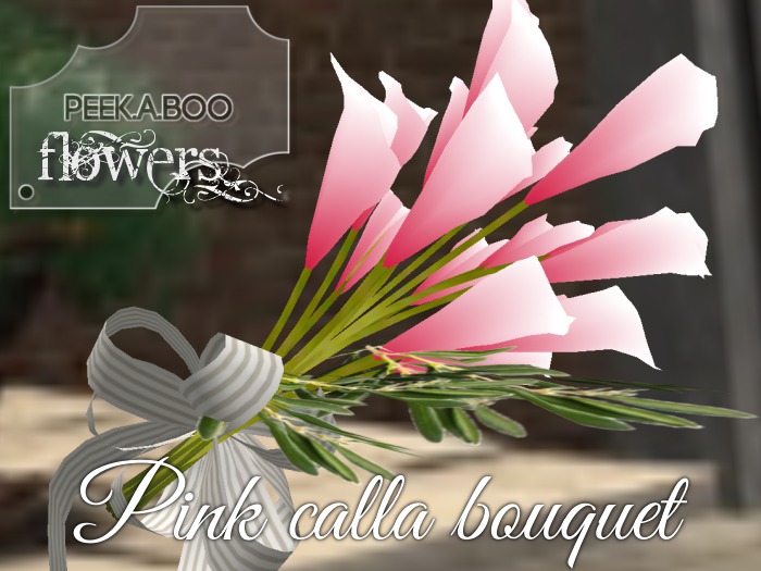 p-a-b pink calla bouquet