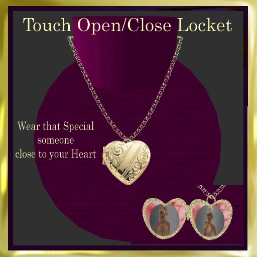 Gold Heart Shaped Locket