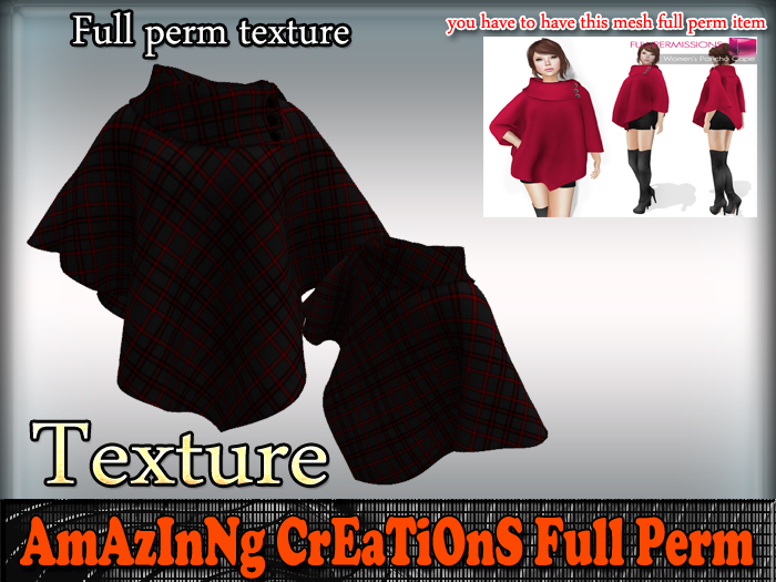 AmAzInG CrEaTiOnS Texture Poncho Cape 65