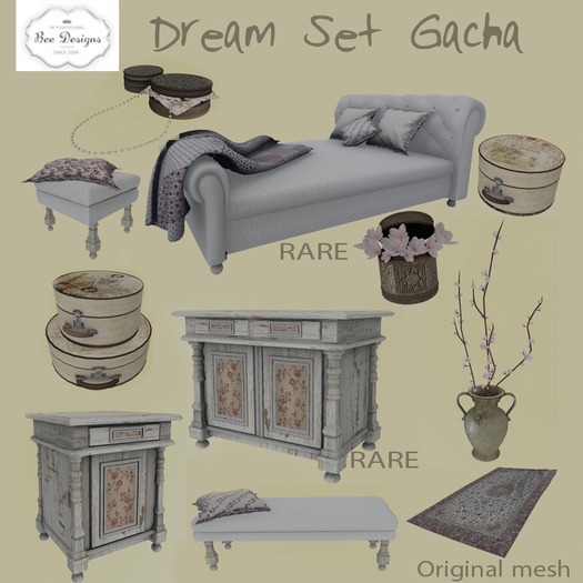 .:Bee designs:.Dream Set Gacha Rug