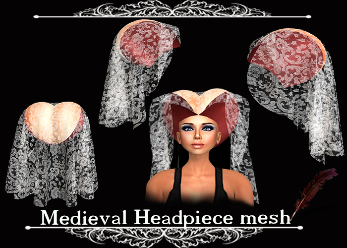 Medieval Headpiece mesh v. 3