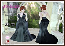 ::D.C:: Emanuelle Gown Blue  Dress