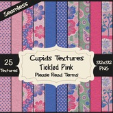 *Cupids Textures * 25 TICKLED PINK