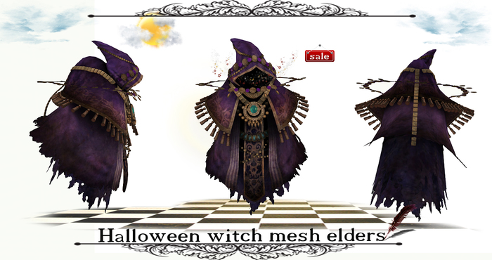 Halloween witch mesh elders v. 1