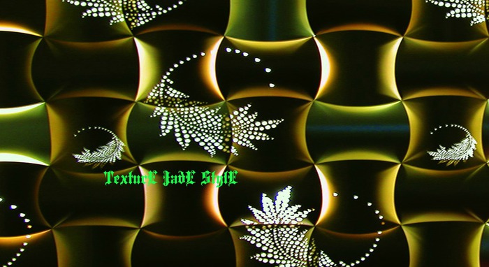Texture Wall Abstrat Gold and Green color
