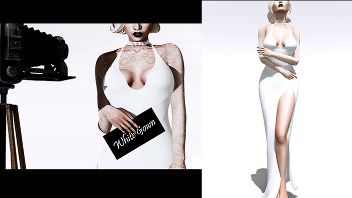 .:Lethal:. Pantera Dress -White Liberty-