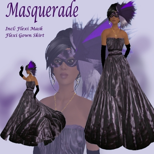 MA* Masquerade Gown for a Romantic Evening  ~ Revised!  @ Sale Price 