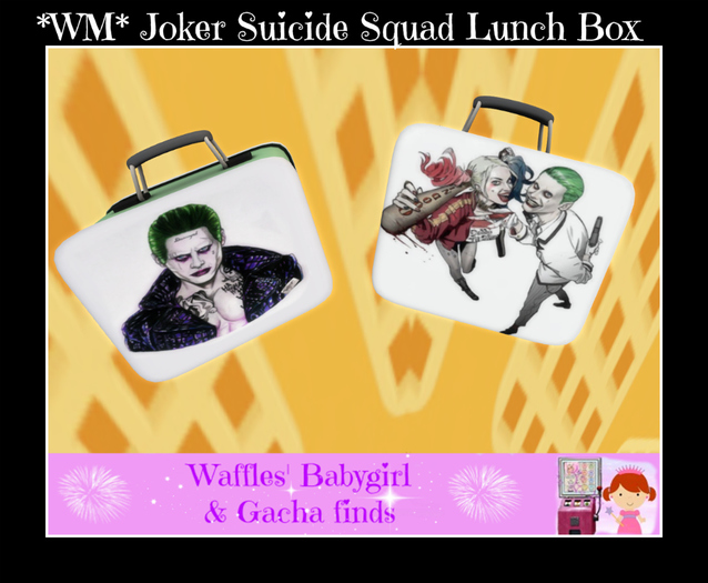 *WM* Joker Suicide Lunch box 