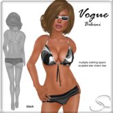 [Stellar] Vogue Bikini in Black