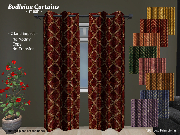 [LPL] Bodleian Curtains (boxed)