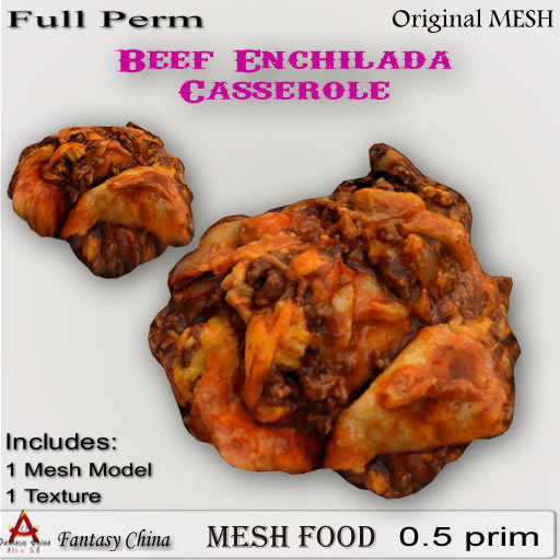 FC- Mesh Beef Enchilada Casserole full perm