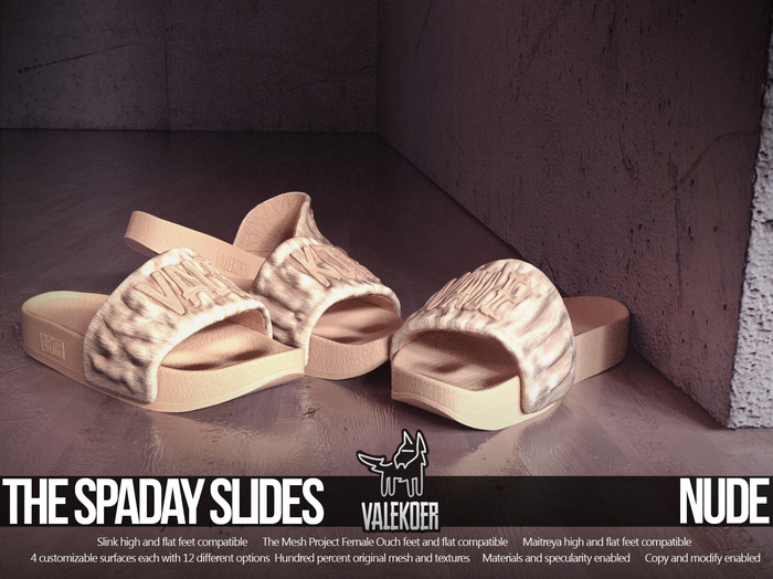[VALE KOER] SPADAY SLIDES NUDE