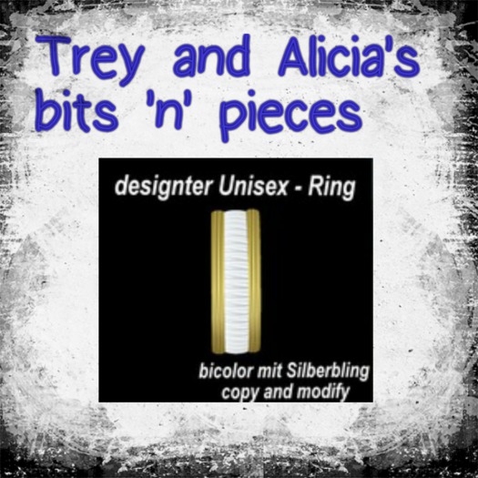 Unisex Ring bicolor right Hand