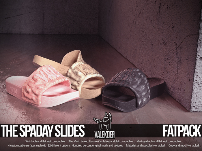 [VALE KOER] SPADAY SLIDES FATPACK