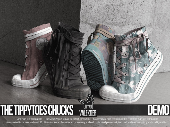 [VALE KOER] TIPPYTOE CHUCKS DEMO