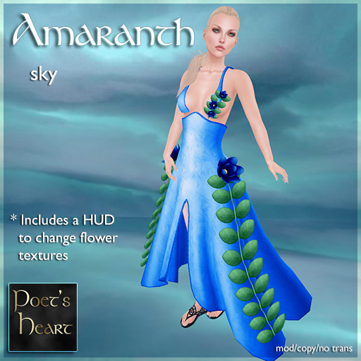 Poet's Heart - Amaranth - Sky