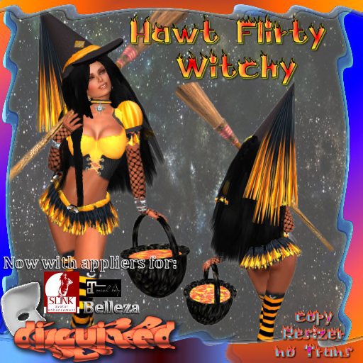 ~Disguized-WitchyOrange-With Appliers
