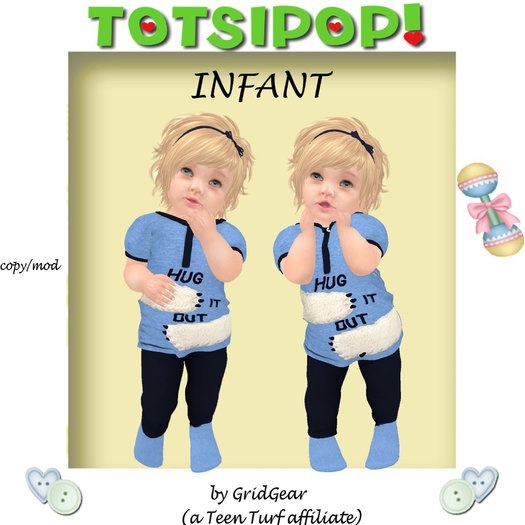 TOTSIPOP! Hug it Out Infant
