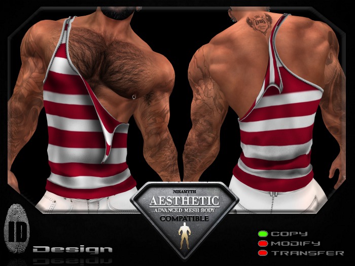 [ ID ] One Sling Red Tank for (NIRAMYTH) - AESTHETIC