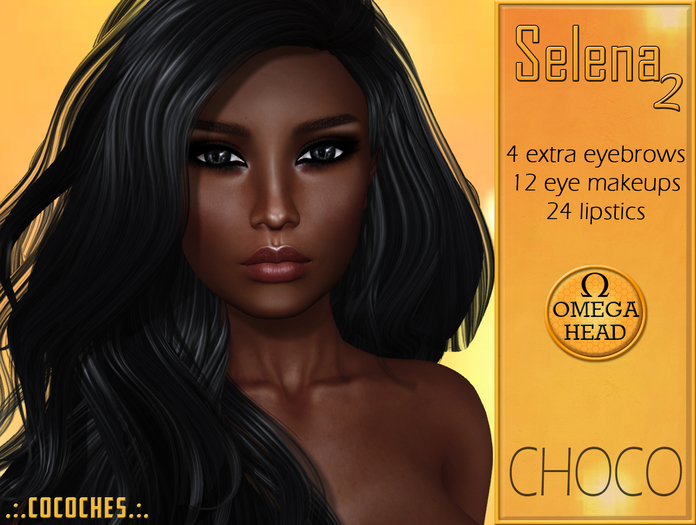.:.CoCoChes.:. Selena2 OMEGA HEAD - Choco