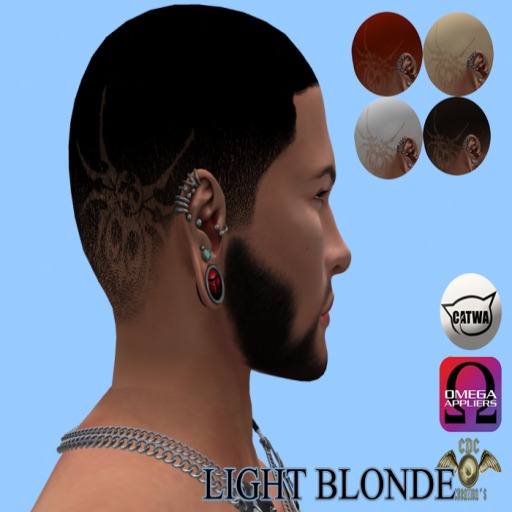 .:: CDC Hair base Light Blondes Spider  01 TMP **