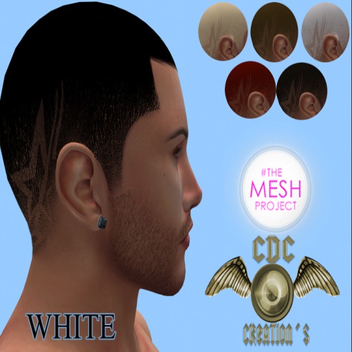 .::CDC Hair Base  White Star 01 TMP **
