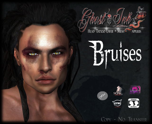 Face Tattoo :: Bruises Left ::