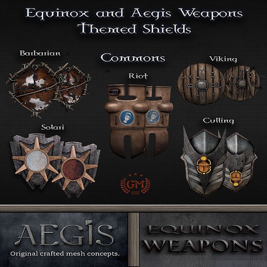 -{ AEGIS }- Solari Shield [Common/Box]