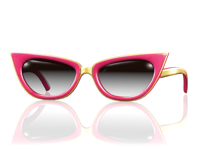 Garbaggio // Cateye Shades - Pink